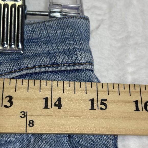 Everlane Women's Size 28 Regular Curvy Cheeky Ankle Jean Light Blue Denim Wash - Picture 4 of 9